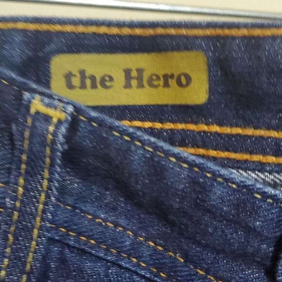 AG ADRIANO  GOLDSCHMIED The Hero Straight Leg Jeans - Size 38 x 34 - Picture 6 of 15